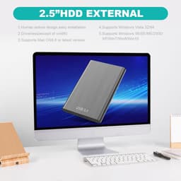 Lexium Harde schijf extern - Harde schijf - 2TB - Draagbaar - Externe harde schijf — thumbnail 5