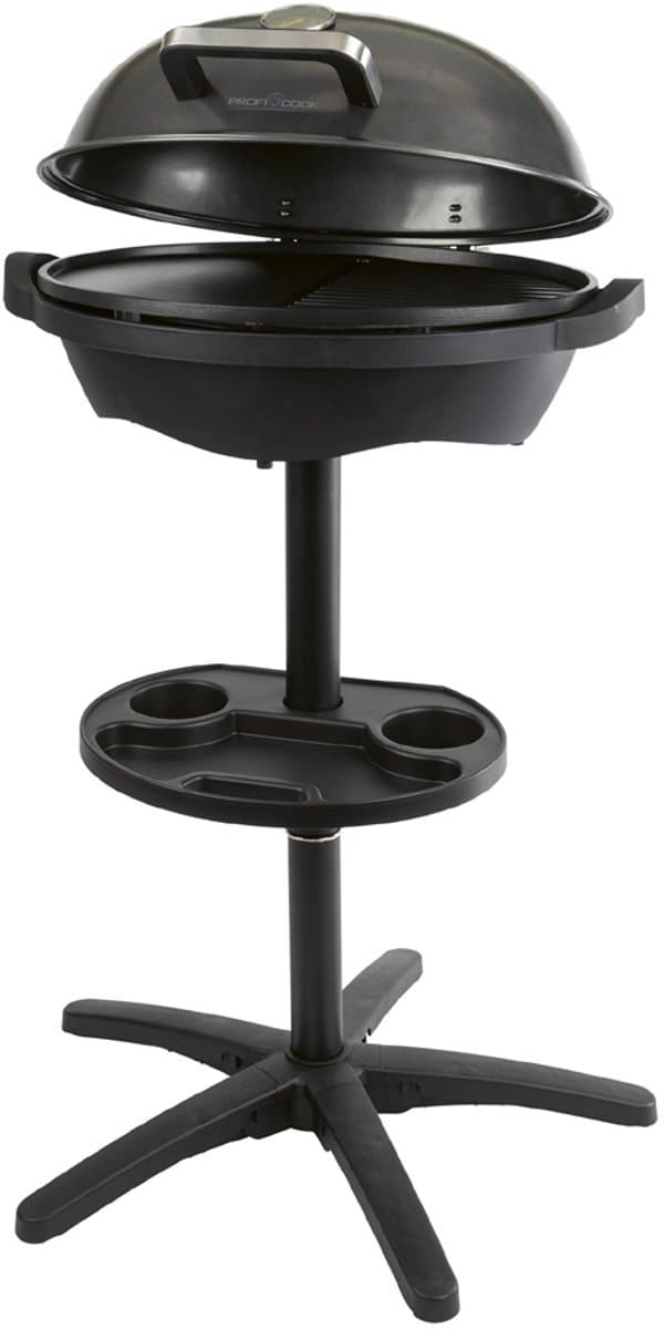 PROFI COOK Elektrische barbecue PC-BQS 1303, zwart — afbeelding 1