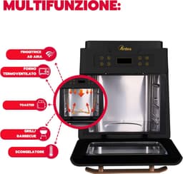 XXL Hybride Oven en Luchtfriteuse met Automatische Programma's - 12 Liter — thumbnail 5