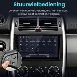 Awesafe Geschikt voor Mercedes-Benz Sprinter Klasse VW Crafter 2005-2016 Autoradio - Met navigatie GPS - 2+64GB - Bluetooth WIFI - Apple Carplay & Android auto - Radio scherm — thumbnail 3
