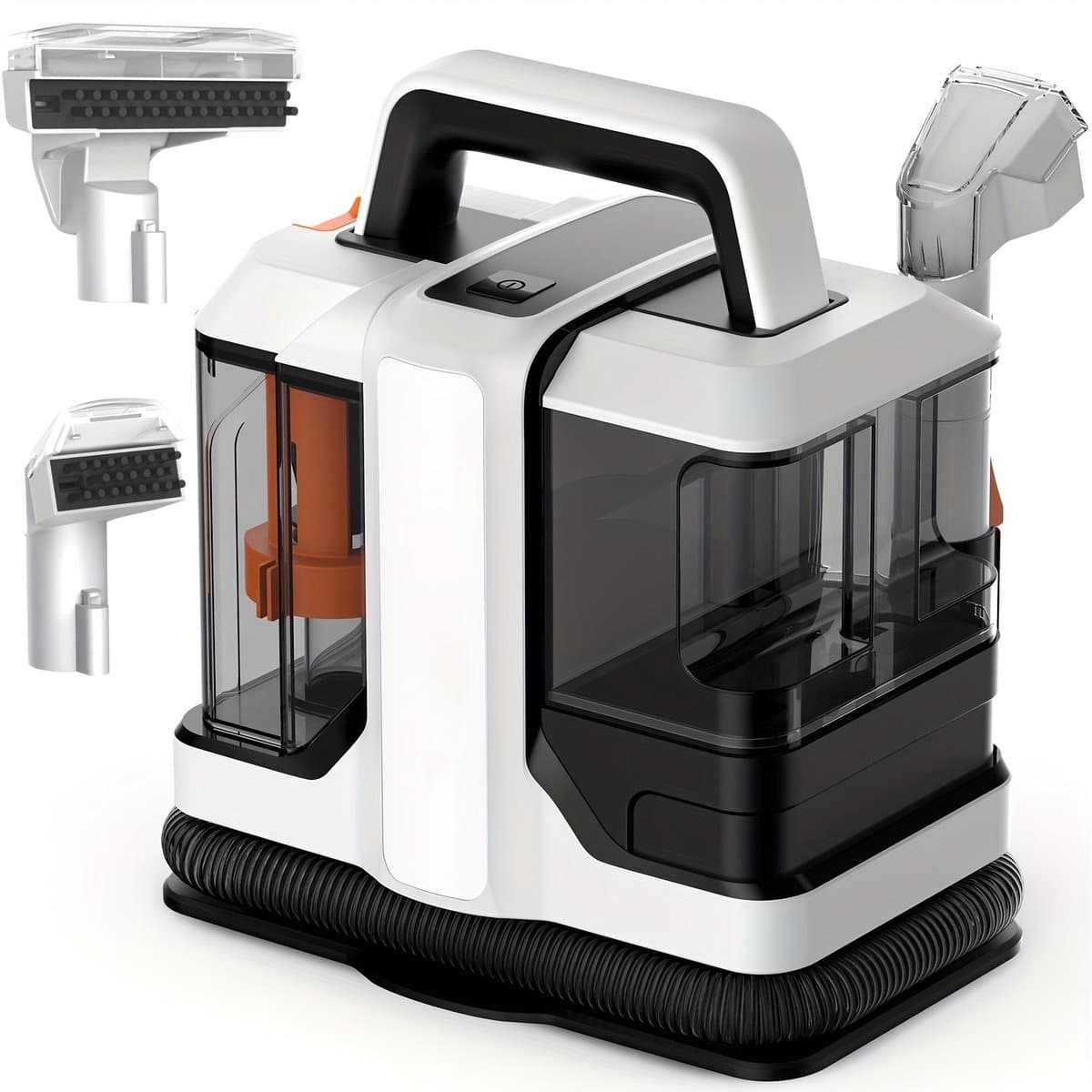 Tapijtreiniger – Handstofzuiger – Vlekverwijderaar – Meubelreiniger – Auto Stofzuiger – Krachtige 750W Motor – Max 15KPa Zuigkracht – Met Snoer – Lichtgewicht & Draagbaar – Grote Watertank — afbeelding 1