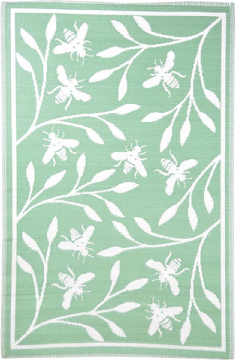 Esschert Design Buitenkleed Bijenprint 182X122 Cm — afbeelding 1