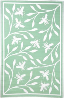 Esschert Design Buitenkleed Bijenprint 182X122 Cm — thumbnail 1