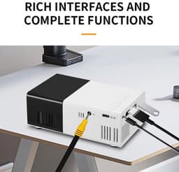 Draagbare Mini Projector met 1080p Full HD en Ingebouwde Luidsprekers — thumbnail 5