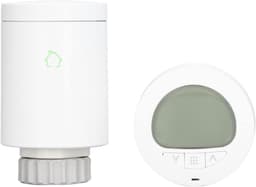 Slimme Thermostaat - Radiator Klep - Energie Besparen - App Bediening - M30 x 1.5mm - Wit — thumbnail 1