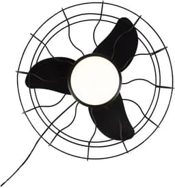CristalRecord - Plafondventilator Freshfan Ø 50 cm outdoor IP65 zwart — thumbnail 4