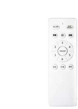 CristalRecord - Plafondventilator Freshfan Ø 50 cm outdoor IP65 zwart — thumbnail 2