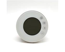 Slimme Thermostaatsensor - App Bediening - Verwarming Regelen - Wifi Connectiviteit - 87x87x42mm - Wit