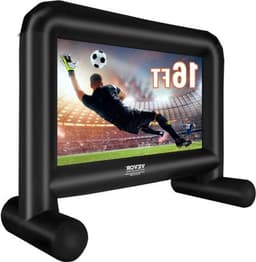 Beamer Scherm - Projector Scherm - Projector Screen - Projector Scherm voor Beamer - Projector Doek - Home Cinema Thuisbioscoop - Draagbare Beamer - Outdoor Projectie - 16ft — thumbnail 1