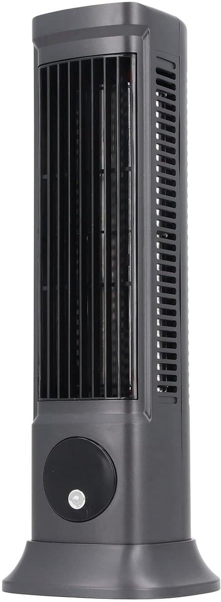 LISM-Tafelventilator, 27 cm, stille ventilator zonder bladen, 3 snelheidsniveaus, 3D-breedhoekventilator, verstelbare voet, luchtgekoelde tafelventilator, Geschikt voor slaapkamers en kantoren. — afbeelding 1