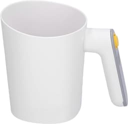 Elektrische Meelzeef - Poederzeef Bakken - Koken en Bakken - Dubbele Werkmodus - 5.5 Inch Mond - Wit — thumbnail 2