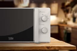 Magnetron - Oven Verwarming - Snel Eten Opwarmen - Compact Ontwerp - 20 Liter - Wit — thumbnail 2