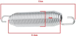 Dailygoods - 2 Stuks Grasmaaier Robot Board Idler Lente Vervangingsonderdelen - Compatibel met Hustler Raptor — thumbnail 3