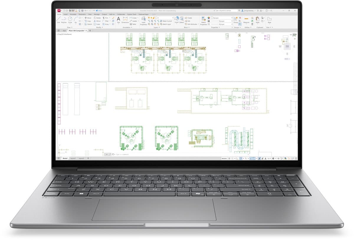 HP ZBook 8 G2i 16 - Laptop - Ultra 7 366H - 32GB - 1TB SSD - 16" WUXGA - RTX Pro 500 6GB - Windows 11 Pro — afbeelding 1
