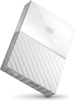 Externe Harde Schijf - Draagbare Opslag - Bestanden Opslaan - Wachtwoordbeveiliging - 2 TB - Wit — thumbnail 1