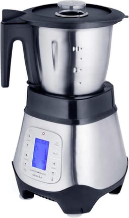 Keukenmachine - Multifunctionele Keukenrobot - Koken en bakken - 1100 Watt Kracht - 2 Liter Kom - Zwart — thumbnail 2