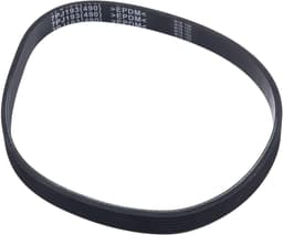 Aandrijfriem Grasmaaier - Vervangingsriem Motor - Onderhoud Tuinmachine - Robuuste Rubber Constructie - 490mm Metrisch - Zwart — thumbnail 1
