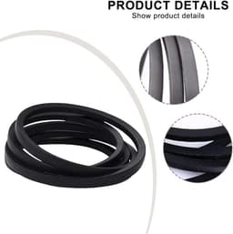 Aandrijfriem Grasmaaier - Reserveonderdeel Gazon - Gazononderhoud - Robuuste Rubber Constructie - 1/2"x146" - Zwart — thumbnail 5
