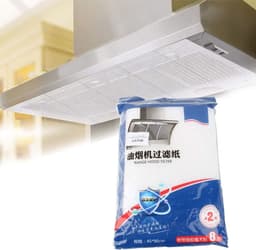 Grease Filters Paper, 2pcs Cooker Hood Paper Hood Cooker Hood Kitchen Tools Restaurant Cooker Cooker Smoke Range - ShopVlot — thumbnail 5