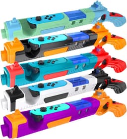 CUZKC Game Gun for Splatoon2/Splatoon 3, Compatible with N-Switch/OLED Joycons, Replacement for Joy-Con Gun Controller - ShopVlot — thumbnail 2