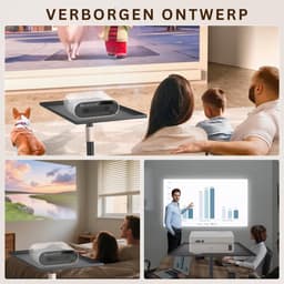 CLVP® Projector Statief – Beamer Statief Met Laptop Verdieping – Verstelbaar Standaard — thumbnail 5