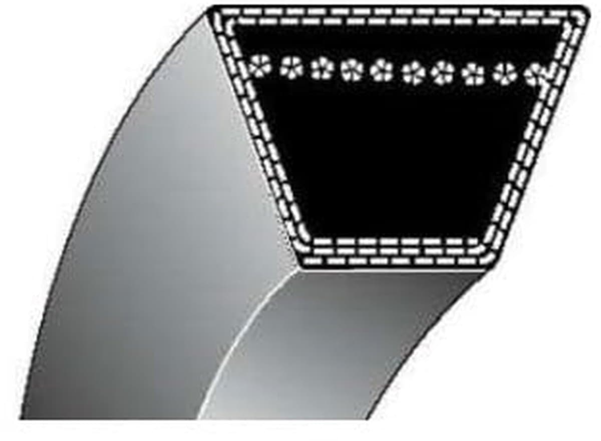 Aandrijfriem - V-snaar - Gazonmaaier Onderhoud - Slijtvast Materiaal - 13x950mm - Zwart — afbeelding 1