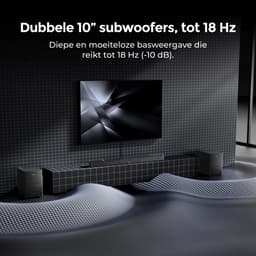 ULTIMEA Skywave X100 Dual - 9.2.6 Soundbar - Zwart — thumbnail 4