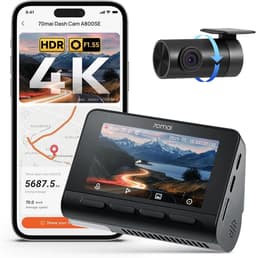 Dashcam Auto - 4K UHD + 1080P - Dual Car Camera - GPS en WiFi - Voor Auto's — thumbnail 1