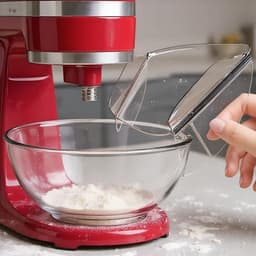 Gietdeksel Mengkom - Spatbescherming Mixer - Morsen Voorkomen - Efficiënt Gietontwerp - 1999 x 1001 x 701 cm - Niet gespecificeerd — thumbnail 2