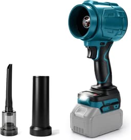 Battery Blower & Handheld Vacuum Cleaner 2-in-1 Compatible with Makita 18 V Battery (without Battery), Brushless - ShopVlot — thumbnail 1