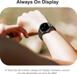 SYTIFRO smartwatch dames -smartwatch met 3D bolvormig glas - horloge dames 1.32" AMOLED 60Hz - 300 mAh (7 dagen) horloge - 130+ sportmodes & 2 jaar garantie — thumbnail 5