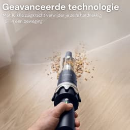 Vesora® 3-in-1 Kruimeldief - Kruimelzuiger Snoerloos - Krachtige Handstofzuiger met Opzetstukken en Steel - Ook Voor Dierenharen - Stofreiniger - Autostofzuiger - Air Duster - HEPA-filter - Draadloos - Best Verkocht - Blauw / Zilver — thumbnail 5