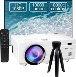 Equivera Mini Beamer - Draagbare Beamer - Beamer - Mini Beamer Projector - Projector - Mini Projector — thumbnail 1