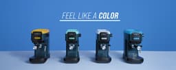 Ariete 1399/18 - Smart Slim Coffee - slank design - voor gemalen koffie & koffiepads - Sky blue — thumbnail 2