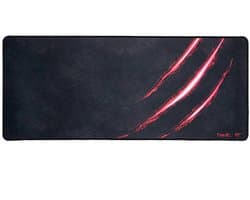 Havit GameNote Gaming muismat XXL zwart met anti slip onderkant - waterproof coating - fijnmazig doek - 700mm x 300mm x 3mm