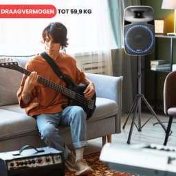 Pyle Luidspreker standaard, Speakerstatief, Monitor Stand met Verstelbare Hoogte Tot 178 cm, Opvouwbare Tripod Stand — thumbnail 5