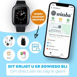 Wiesba® WB32A - GPS Horloge Senior - GPS Horloge voor Ouderen - Persoonlijke alarmen - alarm horloge ouderen - GPS Horloge Alzheimer - Valdetectie - Personenalarmering met SOS knop Alarmknop - Persoonlijk alarm — thumbnail 5