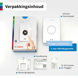 Bosch EasyControl slimme thermostaat - wit (bedraad) — thumbnail 3