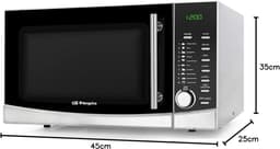 Grill Magnetron 34 Liter met 9 Programma's en ontdooifunctie - 1000W — thumbnail 2