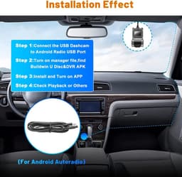 Auto DVR Dashcam Mini-autocamera 170 ° groothoek autocamera USB-minirecorder, nachtversie videorecorder met G-sensor, lusopname, parkeerbewaking voor Android autoradio autocamera — thumbnail 2