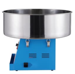 Suikerspinmachine / Suikerspinapparaat - Elektrisch 1000W - Commercieel - RVS Kom - Inclusief Suikerlepel - Snel Opwarmen - Voor Kinderfeestjes - Blauw — thumbnail 3
