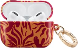 Selencia Case - Hoesje geschikt voor AirPods Pro - Tropical Vibes Apricot — thumbnail 1