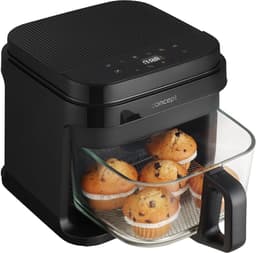 Gezonde Heteluchtfriteuse met Grote Glazen Mand 5,5L — thumbnail 3