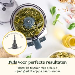Cuisinart - FlexPrep Foodprocessor - 1,1 L - RVS Mes - Omkeerbare Schaafschijf - Inclusief Klopmes - 300 W - Zilver — thumbnail 2