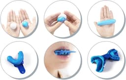 Hydrofiele Siliconen Putty voor Tandheelkundige Impressie 2 Stuks — thumbnail 1