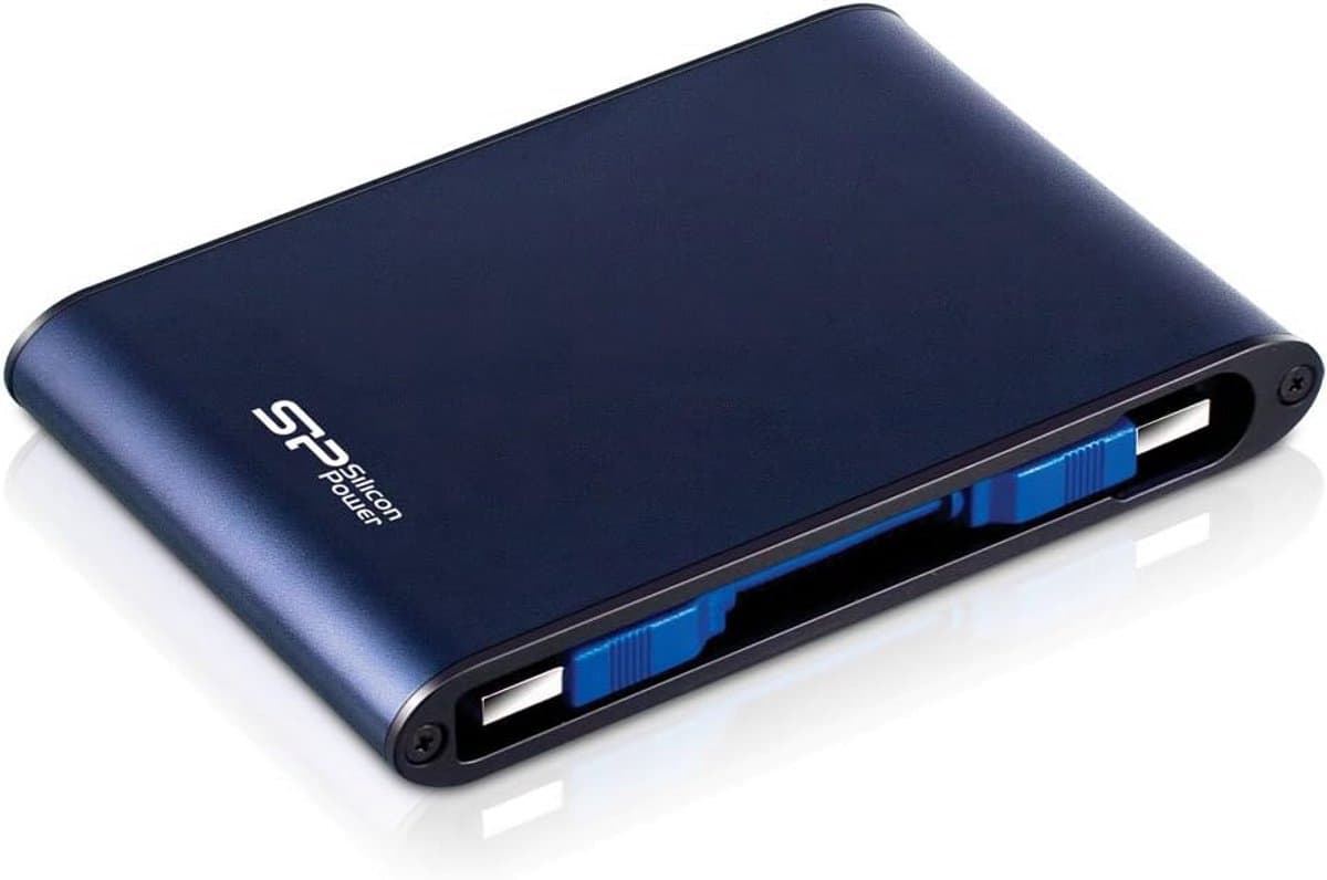 Externe Harde Schijf 2000 GB Blauw - Duurzaam en Compact — afbeelding 1