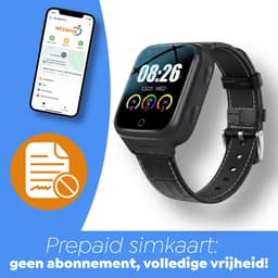 Weewise WS9 - GPS Horloge Senior - Smartwatch voor Ouderen - Persoonlijke alarmen - alarm horloge ouderen - GPS Horloge Alzheimer - Valdetectie — thumbnail 4