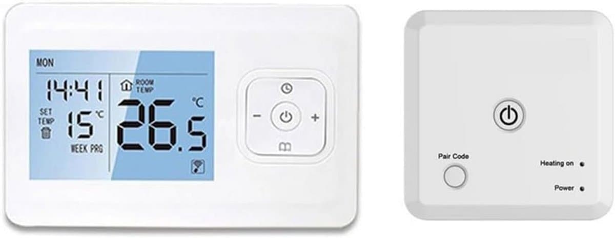 Slimme WiFi Thermostaat Programmeerbaar voor Verwarming - App en Spraakbediening — afbeelding 1
