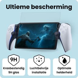 Screenprotector Geschikt voor PlayStation Portal Screenprotector Tempered Glass Screen Protector Gehard Glas — thumbnail 5