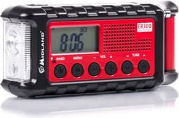 Midland ER-300 AM-FM radio met USB en zonnecellen — thumbnail 1